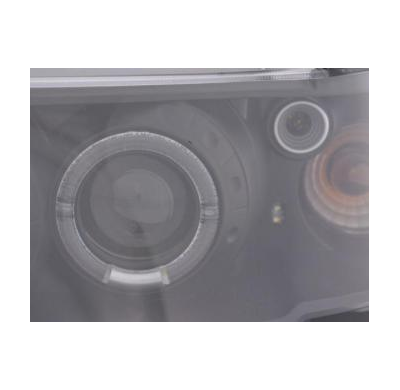 Faros Delanteros Set Angel Eyes Audi A3 Modelo 8l  96-00 Negro Fk Automotive