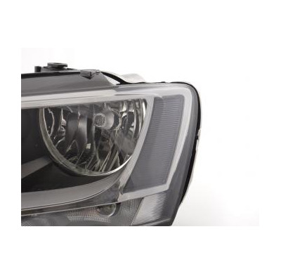 Faro Delantero Izquierdo Vw Jetta 6 Bj. Ab 2010 Negro Fk Automotive