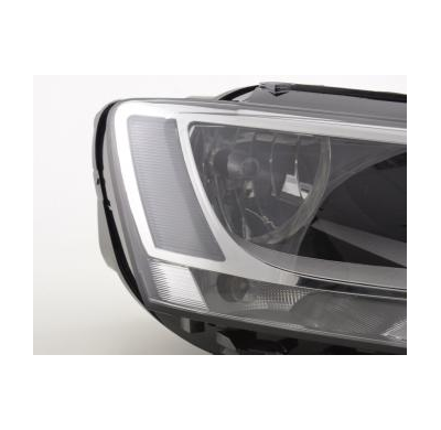 Faro Delantero Derecho Vw Jetta 6 Bj. Ab 2010 Negro Fk Automotive