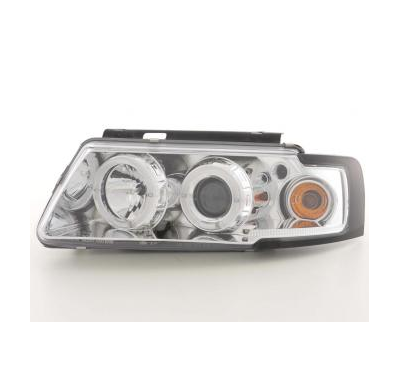 Faros Delanteros Set Angel Eyes Vw Passat Modelo 3b  97-00 Cromado Fk Automotive