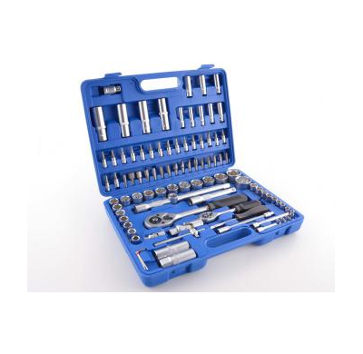 Caja Herramientas Knarren Set 1/4 + 1/2 Zoll 94-Piezas