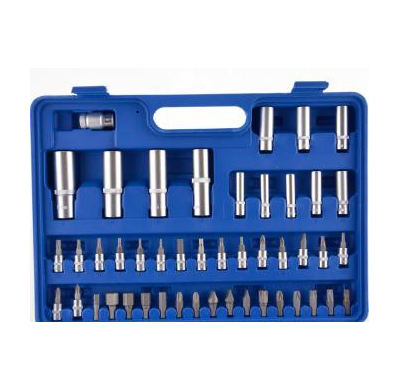 Caja Herramientas Knarren Set 1/4 + 1/2 Zoll 94-Piezas