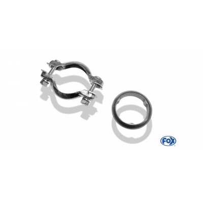 Escape FOX Renault Avantime 2,0l adaptador escape delantero