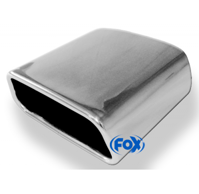 Hyundai Kona 4WD - tubos de escape debajo del parachoques salida del Escape trasero FOX derecha / izquierda - 145x65 tipo 59 der