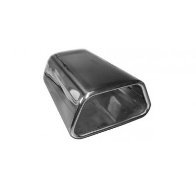 Cola de escape para soldar 61 142 x 78 mm / lenght: 300 mm - trapeze / rolled