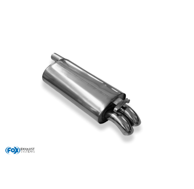Audi 100 quattro Silenciador final Typ C3/ Audi 200 Typ 44Q - 2 Fox exhaust