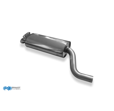 Audi 100 quattro Silenciador final Typ C3/ Audi 200 Typ 44Q - 2 Fox exhaust