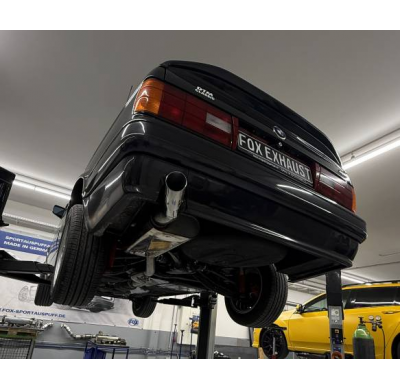 BMW E30 318is M-Technik 2 silenciador final - 1x76 tipo 18 Fox exhaust