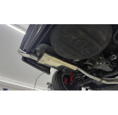 BMW E30 318is M-Technik 2 silenciador final - 1x76 tipo 18 Fox exhaust