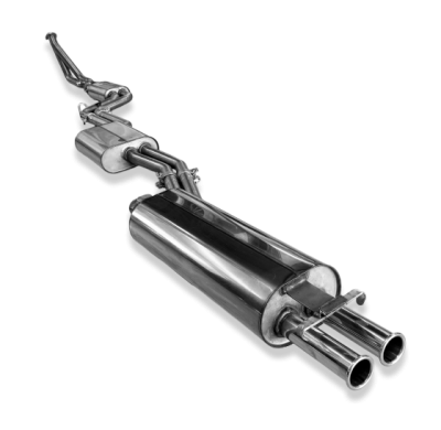 Mercedes W123/S123 - 4 cilindros. Sistema parcial desde el catalizador. Fox exhaust