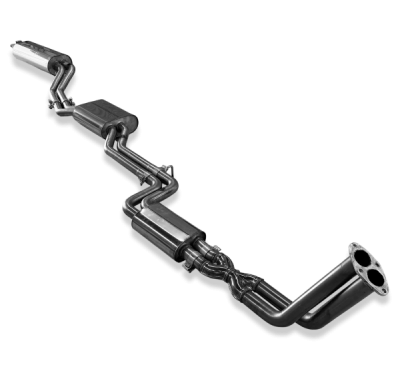 Mercedes W123/S123 - 4 cilindros. Sistema parcial desde el catalizador. Fox exhaust
