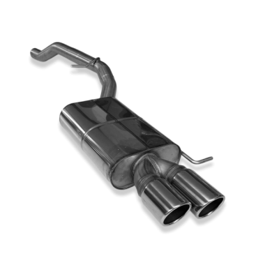 Seat Leon 5F ST - Eje trasero rígido Silenciador final - 2x90 t Fox exhaust