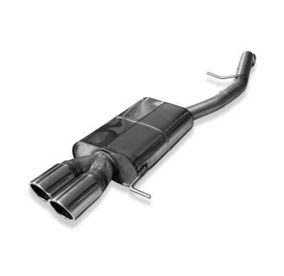 Seat Leon 5F ST - Eje trasero rígido Silenciador final - 2x90 t Fox exhaust