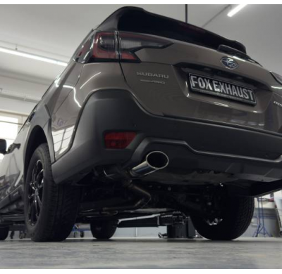 Subaru Outback - Silenciador delantero y final BT - tubo de escape: 14 Fox exhaust