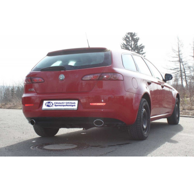 Escape FOX Alfa Romeo 159/ Alfa Romeo 159 Sportwagon escape final duplex - 115x85 38 duplex