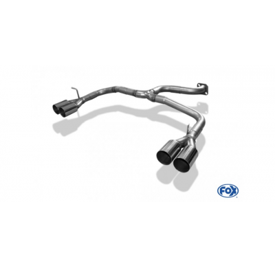 Escape FOX Alfa Romeo GTV tail pipes duplex - 2x76 10 duplex