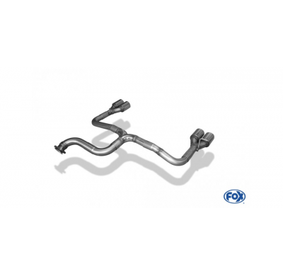 Escape FOX Alfa Romeo GTV tail pipes duplex - 2x76 10 duplex