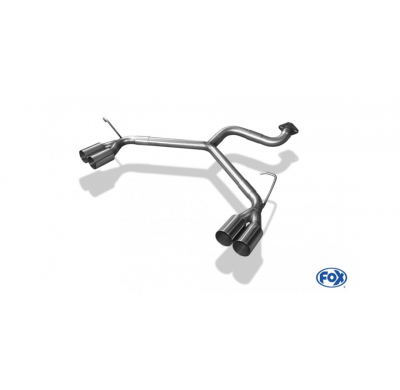 Escape FOX Alfa Romeo GTV tail pipes duplex - 2x76 10 duplex