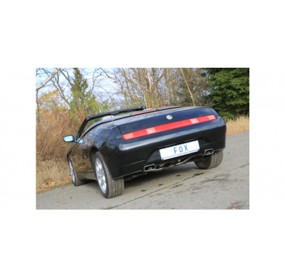 Escape FOX Alfa Romeo GTV tail pipes dch/izq - 145x65 59 dch/izq