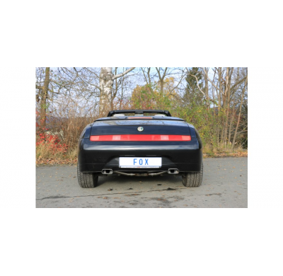 Escape FOX Alfa Romeo GTV tail pipes dch/izq - 145x65 59 dch/izq