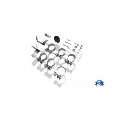 Escape FOX Alfa Romeo GTV tail pipes duplex - 2x76 18 duplex