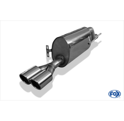 Escape FOX Alfa Romeo Mito - 955 escape final - 2x80 16