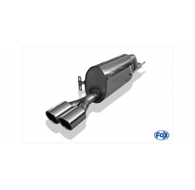 Escape FOX Alfa Romeo Mito - 955 escape final - 2x80 16