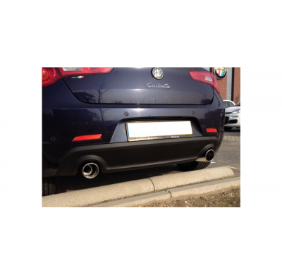 Escape FOX Alfa Romeo Giulietta - 940 escape final cross salida duplex - 1x100 16 duplex