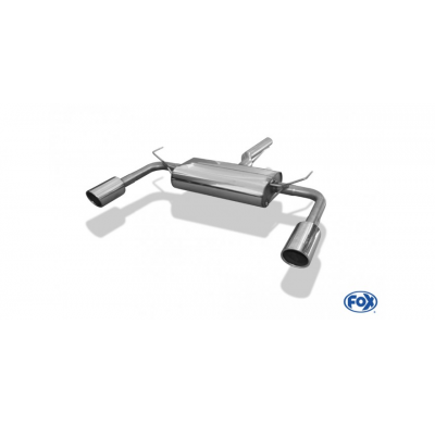 Escape FOX Alfa Romeo Giulietta - 940 escape final cross salida duplex - 1x100 16 duplex