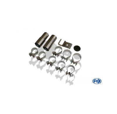 Escape FOX Alfa Romeo Giulietta - 940 escape final cross salida duplex - 1x100 16 duplex