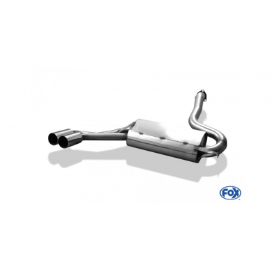 Escape FOX Audi 80/90 81/85 quattro escape final - 2x76 10