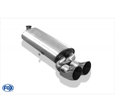 Escape FOX Audi 80/90 81/85 escape final for serial escape central/escape delantero - 2x76 18