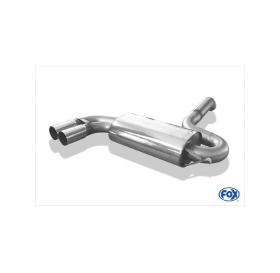 Escape FOX Audi Urquattro escape final Ø70mm - 2x76 10