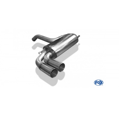 Escape FOX Audi Urquattro escape final &#216;76mm - 2x76 10