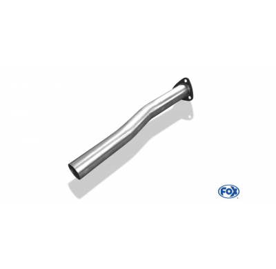 Escape FOX Audi 80/90 - 89, B3, B4 - sedan/ Coupe/ Cabrio tubo conexion to the catalizador with flange for AU011000-escape delan