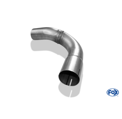 Escape FOX Audi 80/90 - type 89, B3, B4 - sedan/ Coupe/ Cabrio adaptador para escape final AU011122-xxx para instalar con AU0110