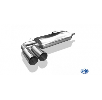 Escape FOX Audi 80/90 89 quattro escape final - 2x76 10