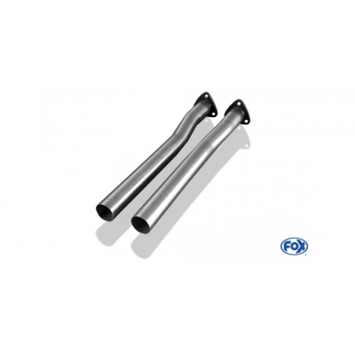 Escape FOX Audi S2 169kW 89 quattro tubo conexion to the catalizador Ø70mm (long)