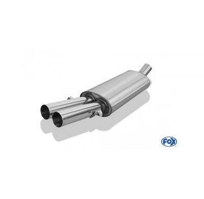 Escape FOX Audi 80/90 - Typ 89, B3 sedan/ Coupe/ 80 B4 - Cabrio escape final - 2x63 type 10