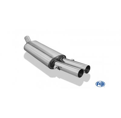 Escape FOX Audi 80/90 - Typ 89, B3 sedan/ Coupe/ 80 B4 - Cabrio escape final - 2x63 type 10