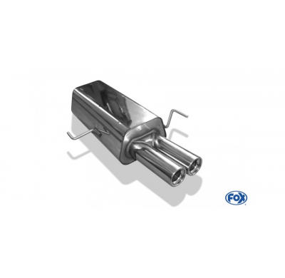 Escape FOX Audi 80 B4 escape final &#216;63,5mm - 2x76 13