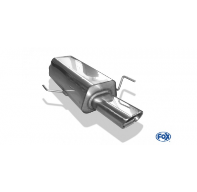 Escape FOX Audi 80 B4 escape final &#216;63,5mm - 135x80 53