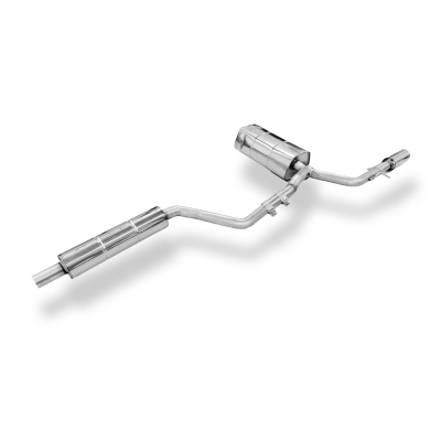 Audi A2 - 1.4l - Sistema de depósito de 34l (medio) desde catalizador - 1x90 tipo 2 Fox exhaust