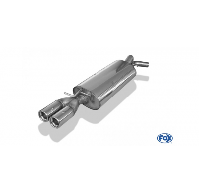 Escape FOX Audi A3 8L escape final &#216;63,5mm - 2x76 13