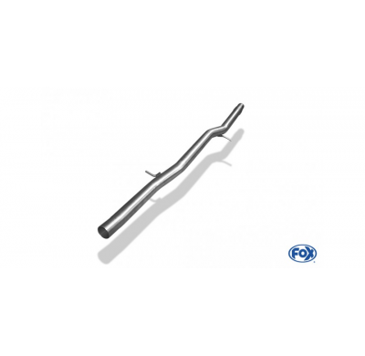 Escape FOX Audi S3 Typ 8L supresor escape delantero Ø 63,5mm