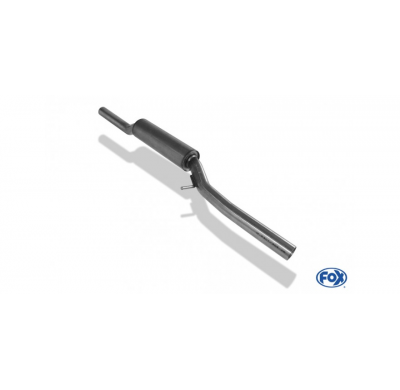 Escape FOX Audi S3 Typ 8L escape delantero &#216; 63,5mm