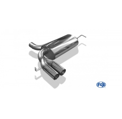 Escape FOX Audi S3 8L escape final Ø70mm - 2x76 10