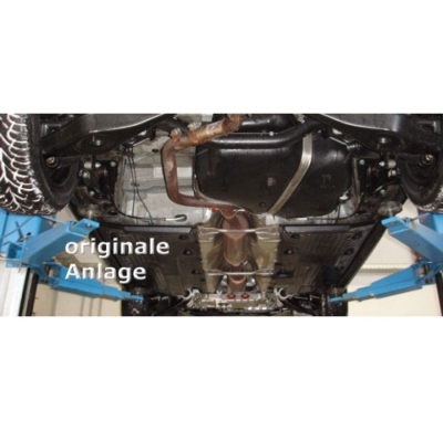 Escape FOX Audi A3 8P 3-puertas/ Sportback/ Cabrio tubo conexion escape central-FOX and catalizador