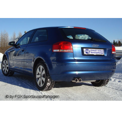 Escape FOX Audi A3 8P escape final - 2x76 13