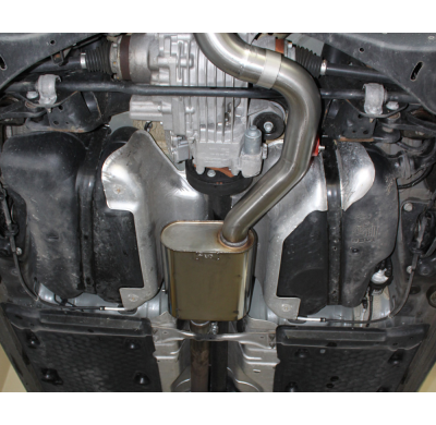 Escape FOX Audi A3 8P quattro + Sportback escape central&#216;70mm